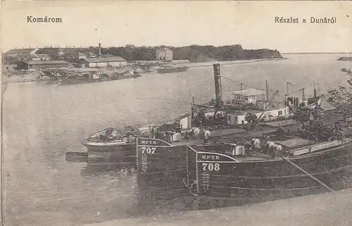 Komárom, Részlet a Dunáról gl1917 F4776