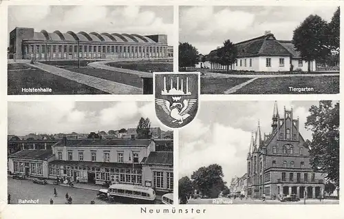 Neumünster, Mehrbildkarte gl1953? F7645