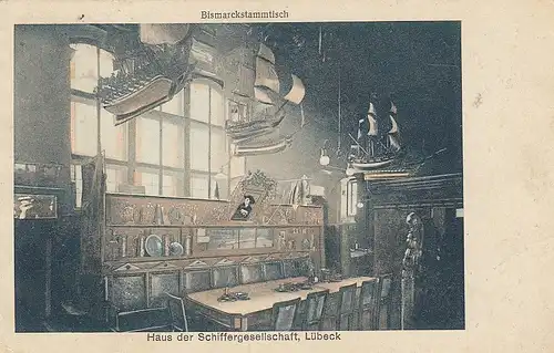 Lübeck, Haus der Schiffergesellschaft feldpgl1918 F7930