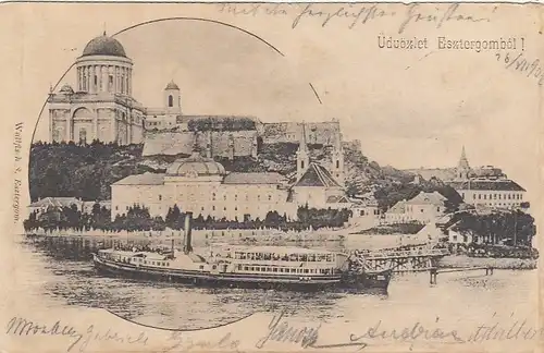 Üdvözlet, Esztergomból gl1902 F4805