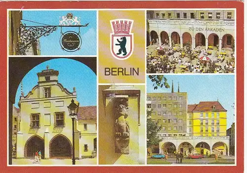 Berlin, Mehrbildkarte glum 1970? F6944