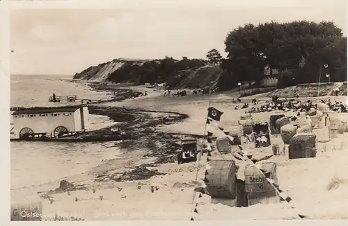 Ostseebad Niendorf, Blick nach dem Brodtner Ufer gl1943 F7963