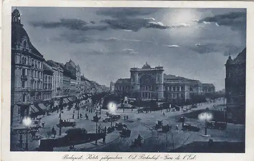 Budapest, Ost-Bahnhof glum 1920? G0312