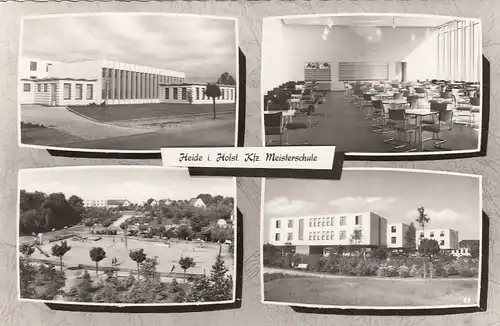 Heide, Holstein,Kfz-Meisterschule gl1965 F6153