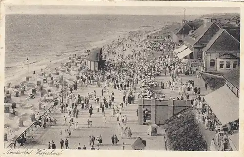 Nordseebad Westerland auf Sylt, Kurpromenade gl1929 F6400