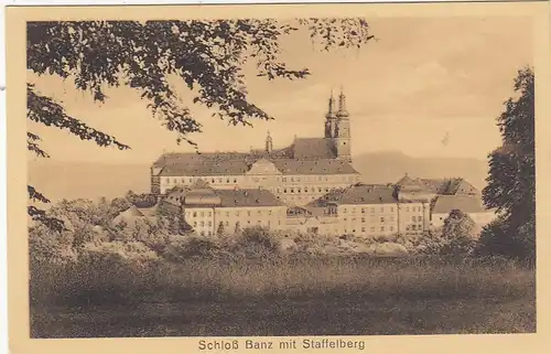 Schloss Banz mit Staffelberg ngl G0351