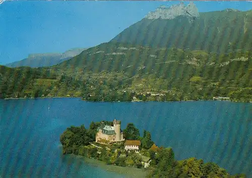 Le Lac d'Annecy (Haute-Savoie) Château de Duingt ngl F4292