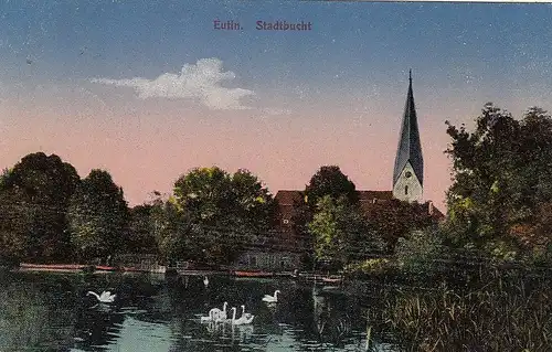Eutin i.Holstein, Stadtbucht feldpgl1919 F8051