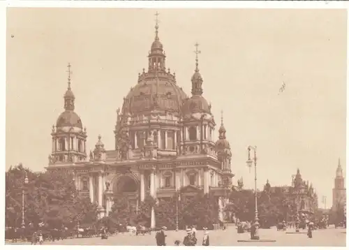 Berlin, Dom und Lustgarten 1910 ngl F7053