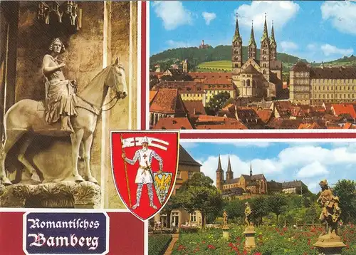 Bamberg an der Regnitz, Mehrbildkarte ngl F4024