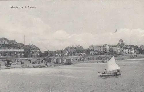 Blick auf Niendorf an der Ostsee ngl F7800