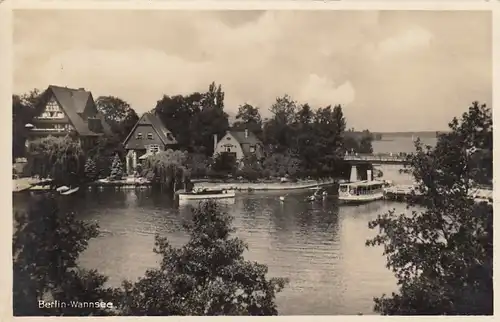 Berlin- Partie an der Brücke gl1937 F4894