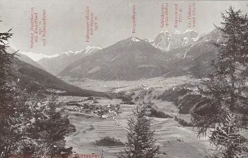 Stubaital in Tirol und die Gletscher ngl F4063