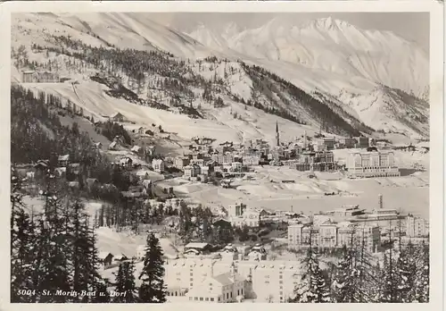 St.Moritz-Bad und -Dorf gl1936 F4338