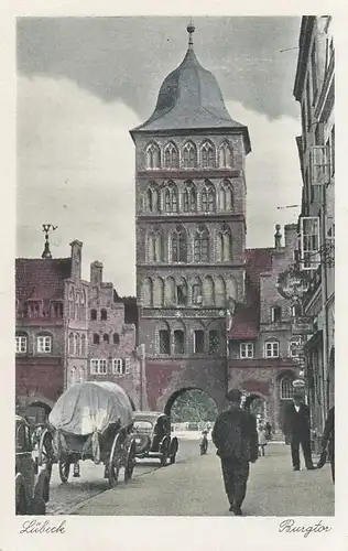 Lübeck, Burgtor ngl F7846