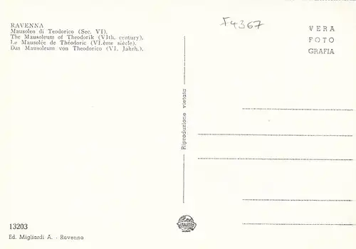 Ravenna, Mausoleo di Teodorico ngl F4367