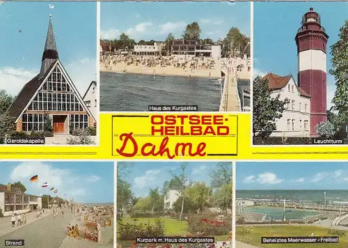 Ostseebad Dahme i.Holst., Mehrbildkarte gl1971 F8146