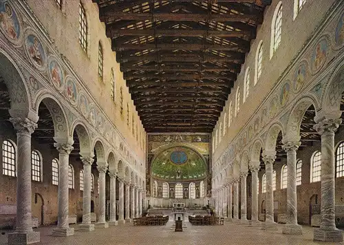 Ravenna, S.Apollinare in Classe, Interno ngl F4103