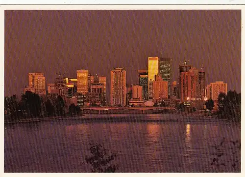 Calgary, Alberta, at Night ngl F4963