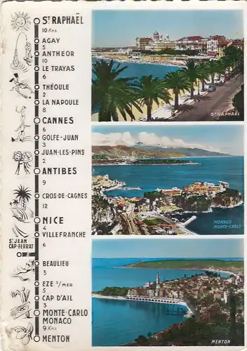 De St-Raphael à Menton par le bord de mer gl1937? F4154