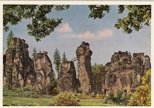 Externsteine im Teutoburger Wald ngl F6658