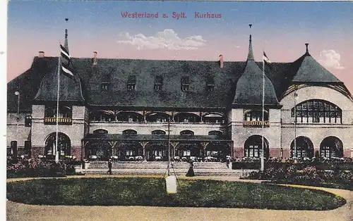 Nordseebad Westerland auf Sylt, Kurhaus ngl F6405