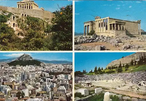 Athen, Akropolis, Erecthion, Dyonisos Theater gl1976 F4436