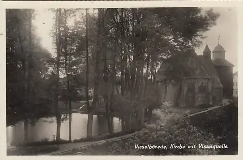 Visselhövede, Kirche mit Visselquelle gl1934 F8222