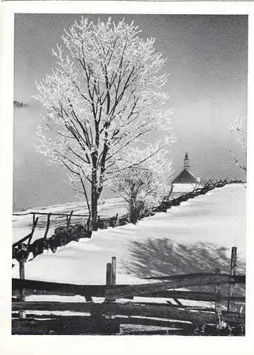 Bayrischzell, Panorama mit Bergkirchlein ngl G0162