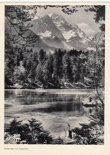 Badersee mit Zugspitze ngl G0181