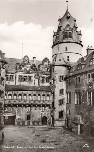 Detmold, Innenhof des Residenz-Schlosses ngl F6708