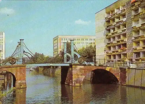 Berlin, Jungfernbrücke, Klappbrücke ngl F7269