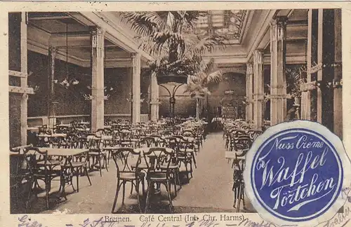 Bremen, Café Central (Inh. Chr.Harms) gl1913 F8300