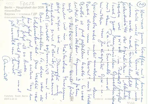 Berlin, Alexanderplatz, Partie ngl F6528