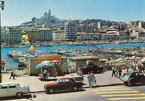 Marseille, le Vieux Port gl1981 F4287