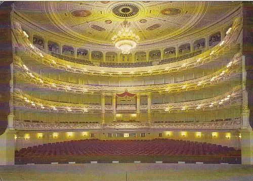 Dresden,Semper-Oper, Zuschauerraum ngl G0283
