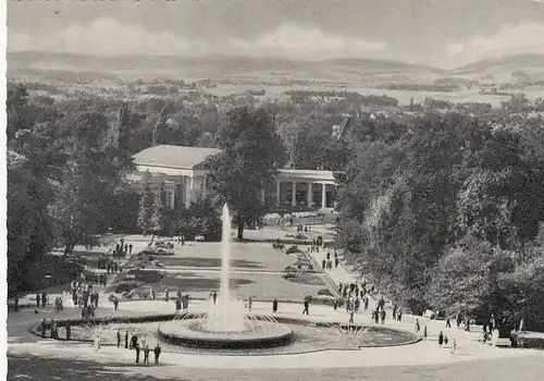 Bad Oeynhausen, Wasserspiele und Wandelhalle, Wiehengebirge ngl F6593