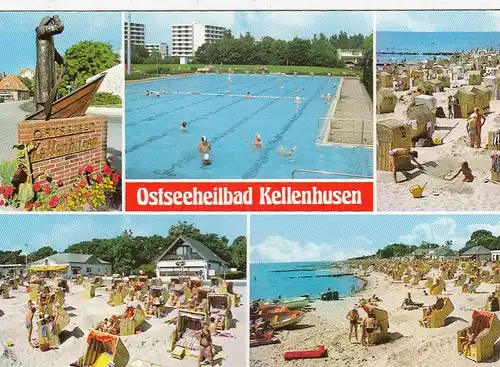 Ostseebad Kellenhusen, Mehrbildkarte gl1994? F8135