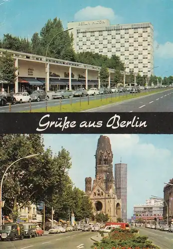 Berlin, Hilton Hotel, Gedächtniskirche gl1971 F6866