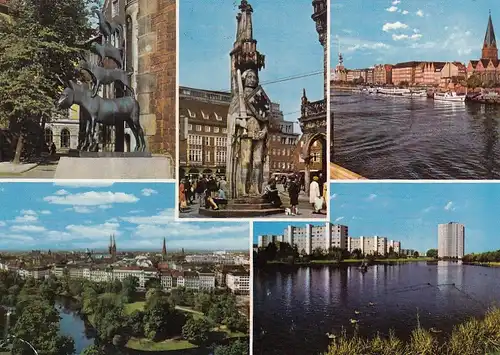 Bremen, Mehrbildkarte gl1969 F8381
