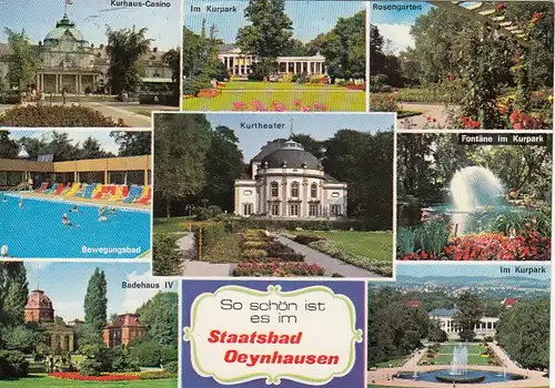 Bad Oeynhausen, Mehrbildkarte gl1982 F6600