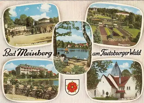 Bad Meinberg am Teutoburger Wald, Mehrbildkarte ngl F6663