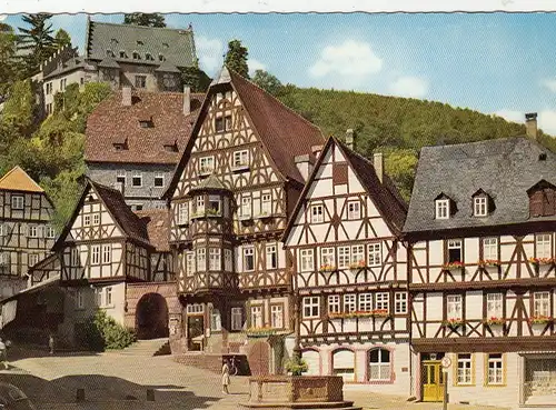 Miltenberg/Main, Historischer Marktplatz ngl G0765