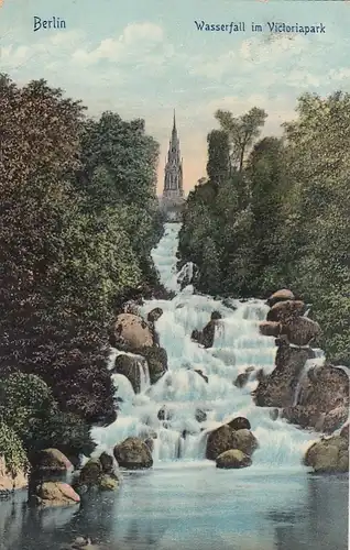Berlin, Wasserfall im Victoriapark gl1911 F6751