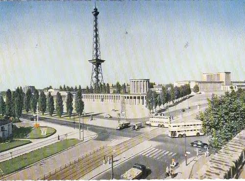 Berlin, Funkturm, Messegelände gl1961 F6965