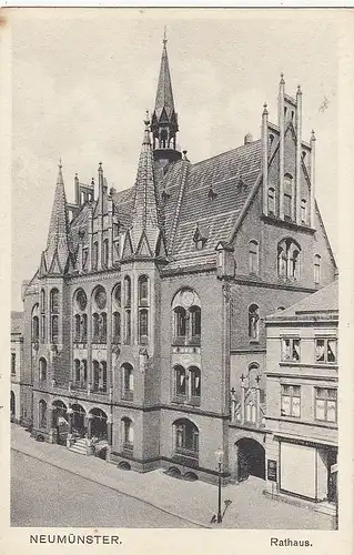 Neumünster, Rathaus gl1930 F7648