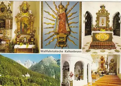 Wallfahrtskirche Kaltenbrunn im Kaunertal, Tirol ngl G0514