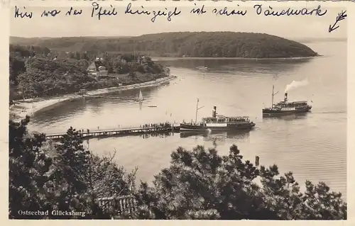 Ostseebad Glücksburg, Panorama gl1936 F7774