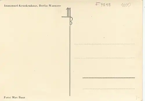 Berlin-Wannsee, Immanuel-Krankenhaus ngl F4898