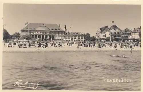 Travemünde, Blick auf den Strand ngl F7869